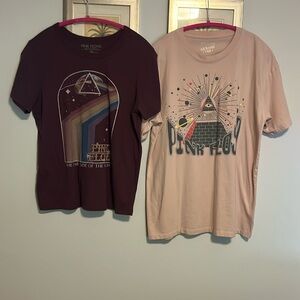 Bundle of two Pink Floyd tees.